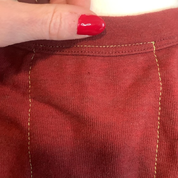 Aviator Nation Bolt 5 chevron cropped crew sweatshirt-size Medium - Picture 8 of 12